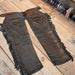Vintage Cowboy Shotgun Chaps with Fringe Tack - Chaps & Chinks TESKEY'S