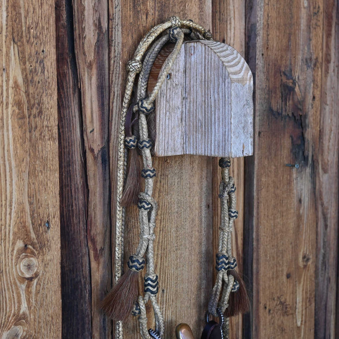 A. Garcia Hooded Port Bridle Rig w/Single Ear Headstall