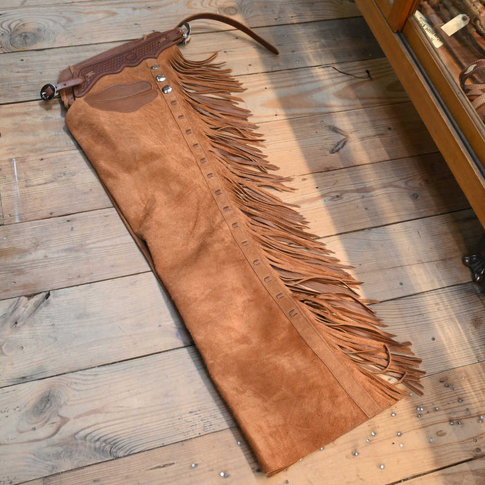 Teskey's Medium Light Brown Roughout Chaps