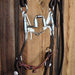 Josh Ownbey Twisted Wire Hinge Port Bridle Rig w/Split Ear Headstall Tack - Rigs Josh Ownbey
