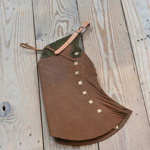 Kid's Brown Rough-Out Chaps Tack - Chaps & Chinks Teskey's