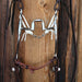 Josh Ownbey Twisted Wire Hinge Port Bridle Rig w/Split Ear Headstall Tack - Rigs Josh Ownbey
