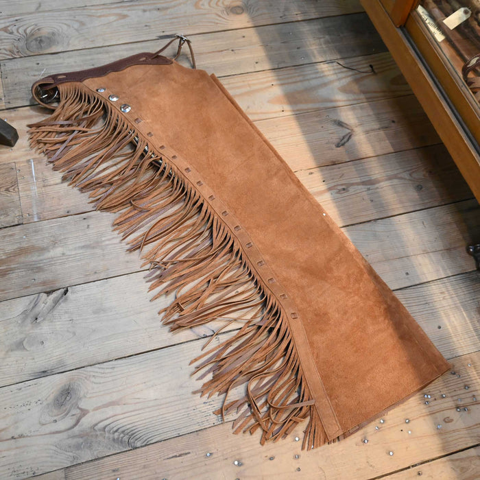 Teskey's Medium Brown Roughout Versatility Chaps