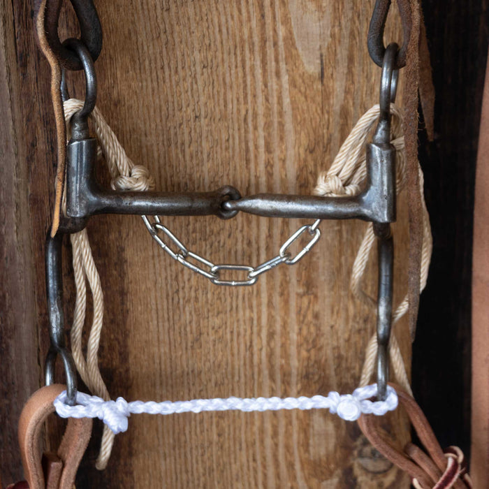 Maverick Snaffle Bridle Rig w/Single Ear Headstall