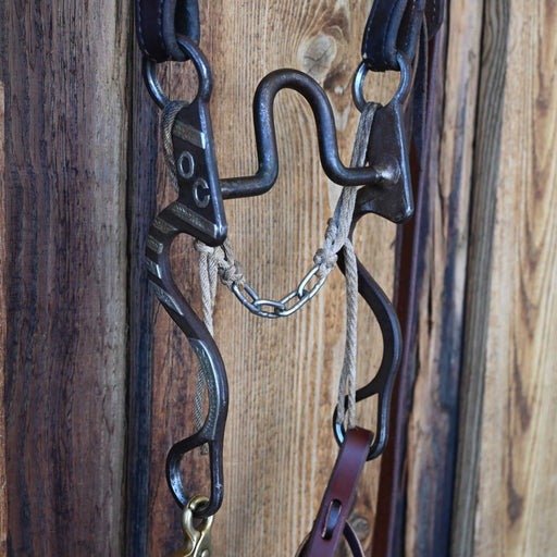 Anderson Bits Solid Port Bridle Rig w/Split Ear Headstall Tack - Rigs Anderson Bits