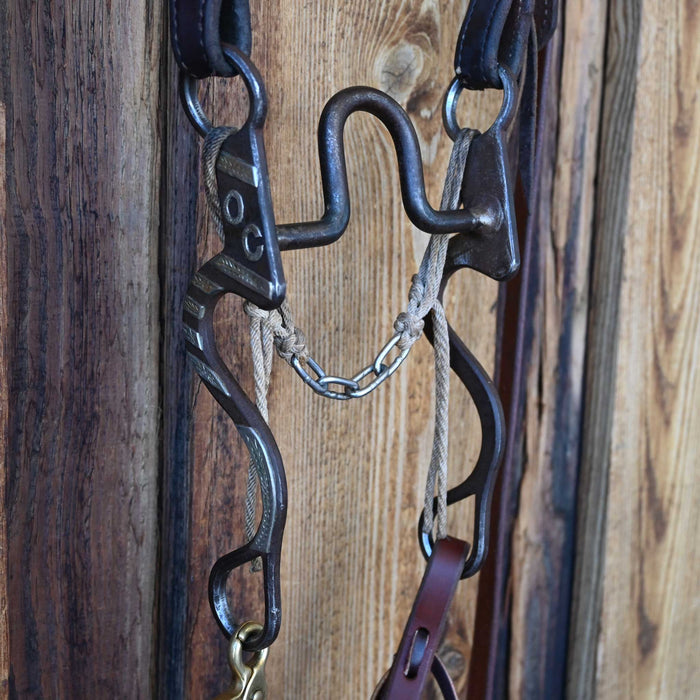 Anderson Bits Solid Port Bridle Rig w/Split Ear Headstall Tack - Rigs Anderson Bits