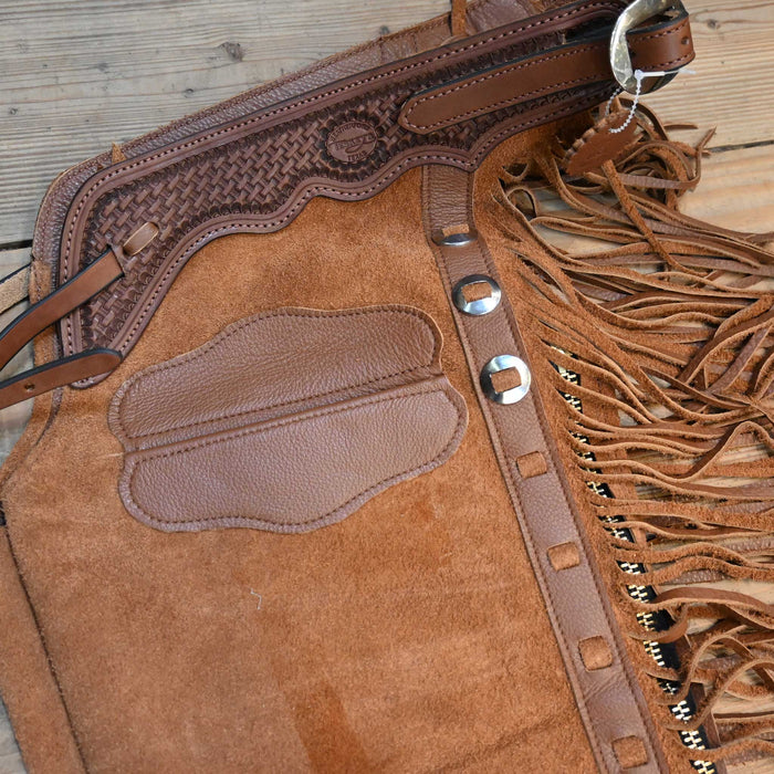 Teskey's Large Brown Roughout Versatility Chaps 2103