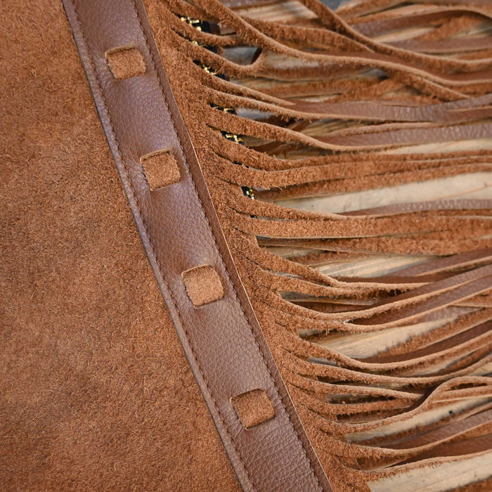 Teskey's Medium Brown Roughout Versatility Chaps