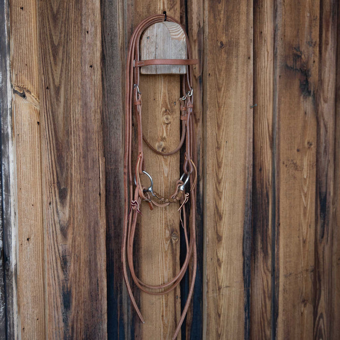 D-Ring Copper Mule Bridle Rig w/All New Leather
