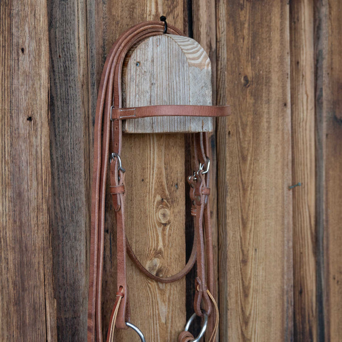 D-Ring Copper Mule Bridle Rig w/All New Leather