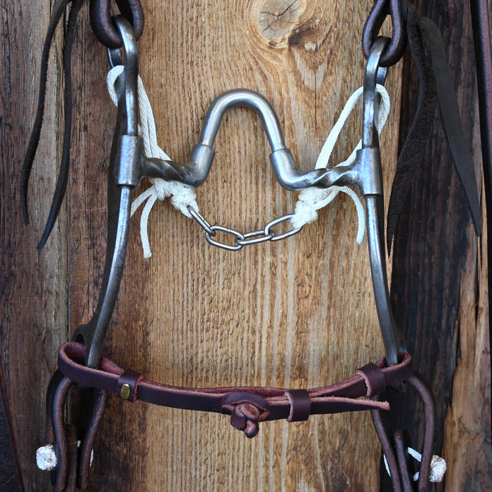 Josh Ownbey Slow Twist Correction Bridle Rig w/Single Ear Headstall Tack - Rigs Josh Ownbey