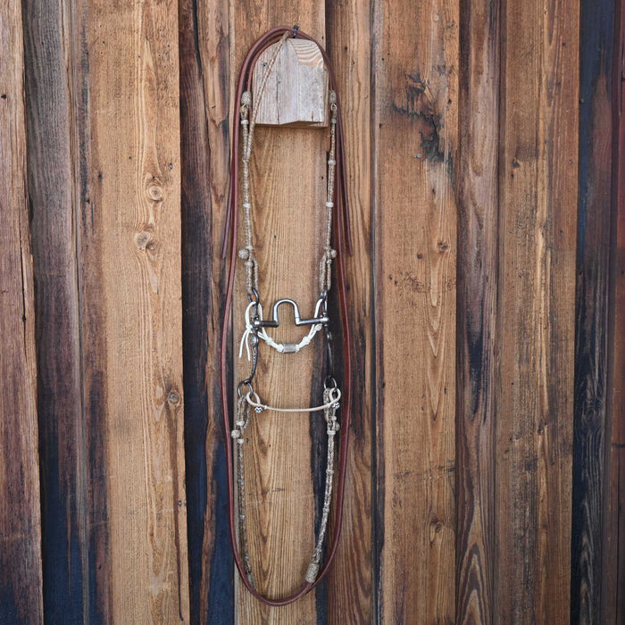 Kerry Kelley Silver Mounted Correction Bridle Rig w/Split Ear Headstall