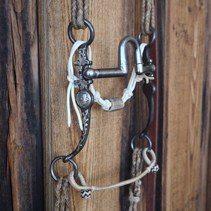 Kerry Kelley Silver Mounted Correction Bridle Rig w/Split Ear Headstall