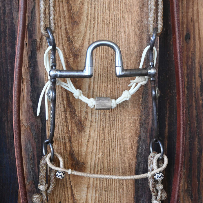Kerry Kelley Silver Mounted Correction Bridle Rig w/Split Ear Headstall
