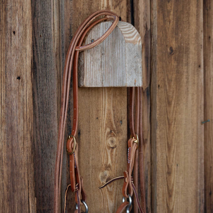 Cow Horse Supply Correction Bridle Rig w/All New Leather