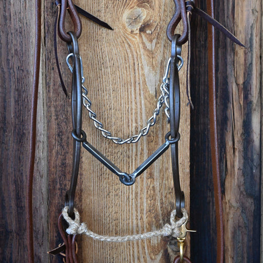 Gordy Alderson Square Snaffle Bridle Rig w/Single Ear Headstall Tack - Rigs Gordy Alderson