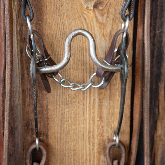Myler USA Solid Port Bridle Rig w/Single Ear Headstall