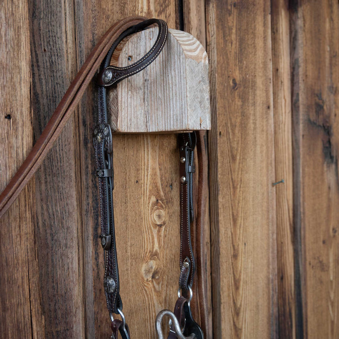 Myler USA Solid Port Bridle Rig w/Single Ear Headstall