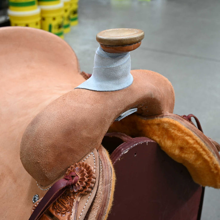 14.5" TESKEY'S TEAM ROPING SADDLE