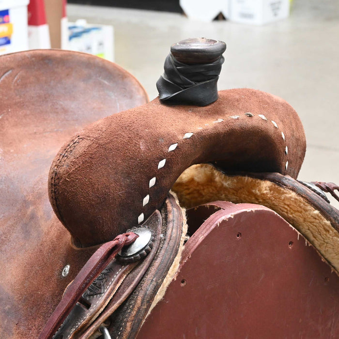 14.5" USED LUKE LANE RANCH SADDLE