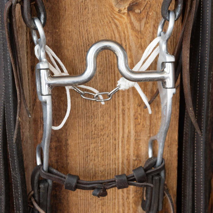 Bill Freeman Solid Port Bridle Rig w/Split Ear Headstall