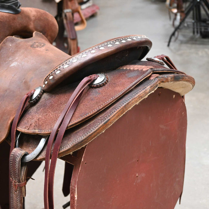 14.5" USED LUKE LANE RANCH SADDLE