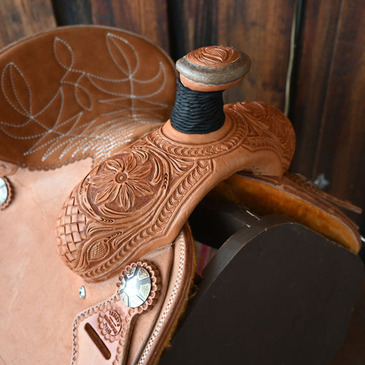 12" TESKEY'S YOUTH TEAM ROPING SADDLE Saddles - New Teskey's Saddlery