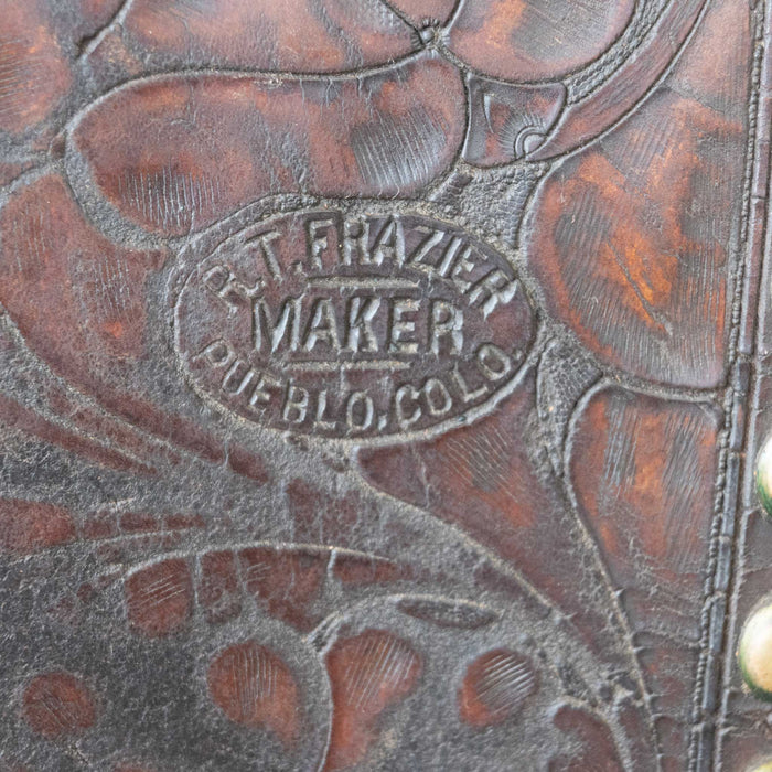 Vintage RT Frazier Saddle Collectibles RT Frazier