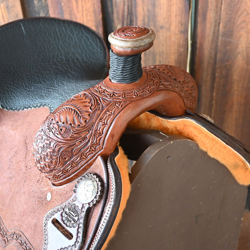 14" TESKEY'S TEAM ROPING SADDLE Saddles - New Teskey's Saddlery