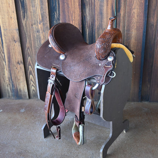 15" TESKEY'S BARREL SADDLE Saddles - New Teskey's Saddlery