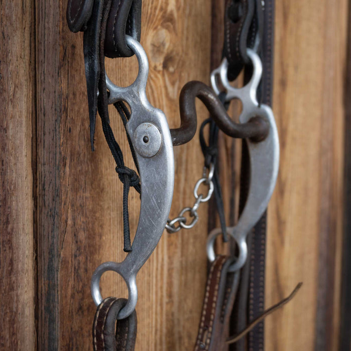Daryl Davis Solid Port Bridle Rig w/Single Ear Headstall