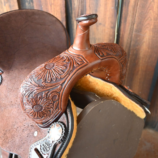 15" TESKEY'S BARREL SADDLE Saddles - New Teskey's Saddlery