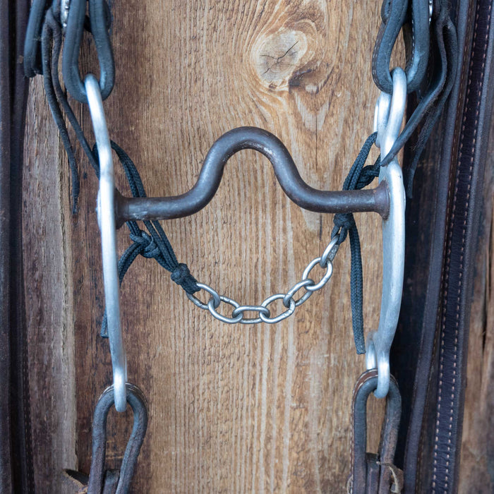 Daryl Davis Solid Port Bridle Rig w/Single Ear Headstall
