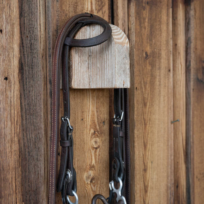 Daryl Davis Solid Port Bridle Rig w/Single Ear Headstall