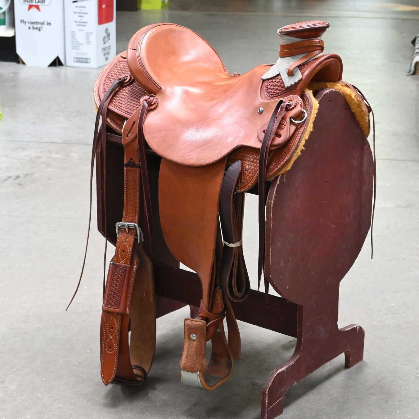 15.5" USED McCALL WADE SADDLE Saddles - Used McCall Saddle Co.