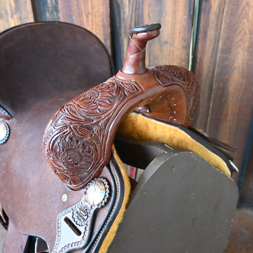 14" TESKEY'S BARREL SADDLE Saddles - New Teskey's Saddlery