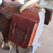 Used Heavy Leather Saddle Bags Collectibles Teskey's