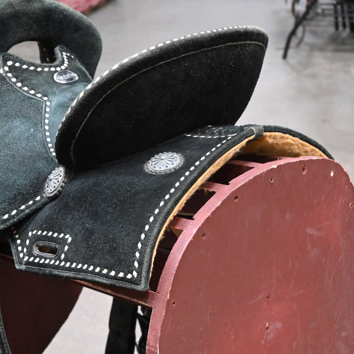 13.5" USED TACKTICAL EQUINE BARREL SADDLE