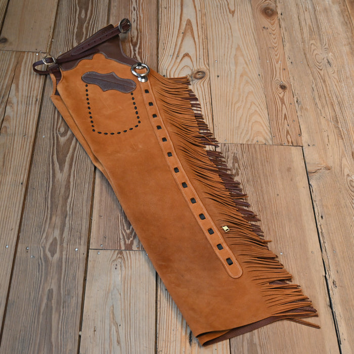Teskey's Medium Light Rust Shotgun Chaps 2353