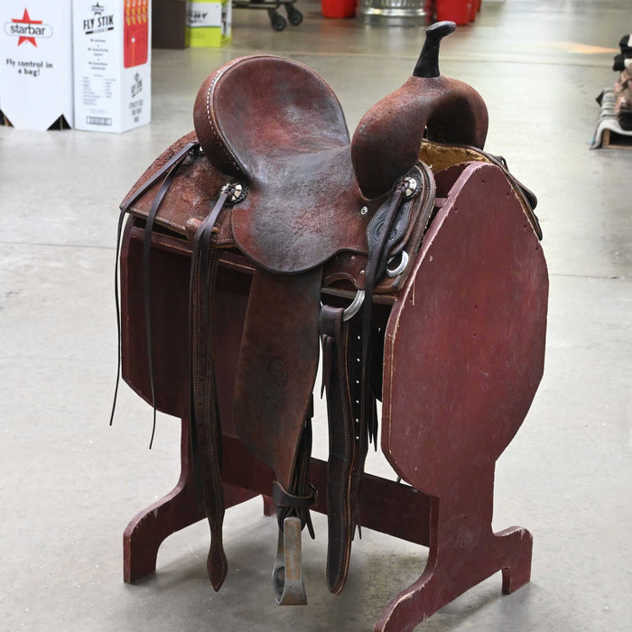 13" USED JEFF SMITH C3 BARREL SADDLE