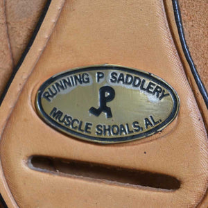 15" USED RUNNING P ROPING SADDLE Saddles Running P Saddlery   