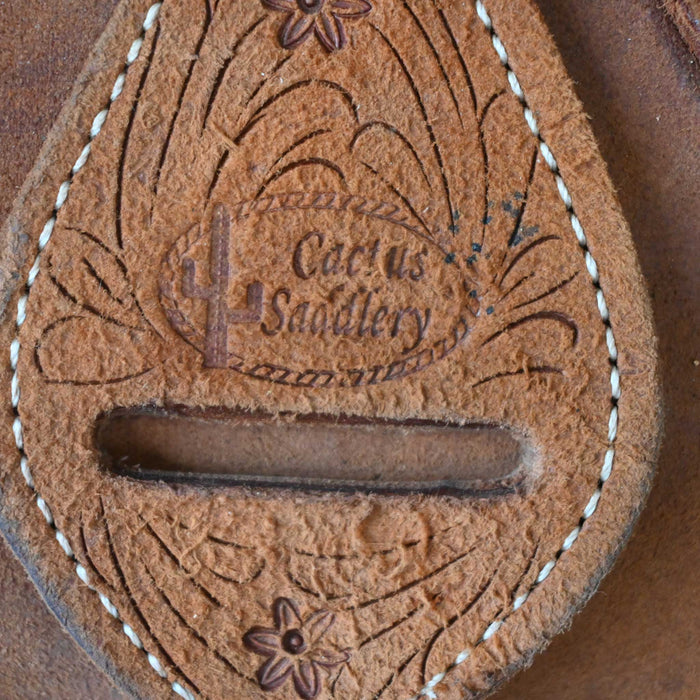 13" USED CACTUS RANCH SADDLE