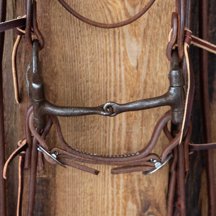 Jeff Payne D-Ring Snaffle Bridle Rig w/All New Leather