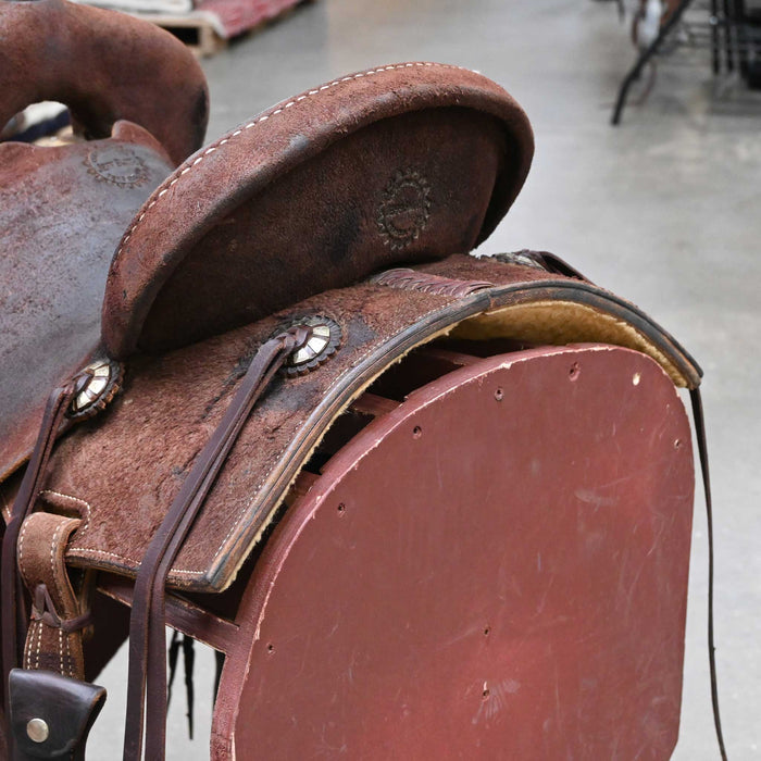 13" USED JEFF SMITH C3 BARREL SADDLE