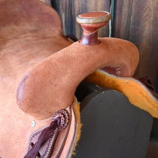 17" TESKEY'S STRIP DOWN RANCH SADDLE Saddles - New Teskey's Saddlery