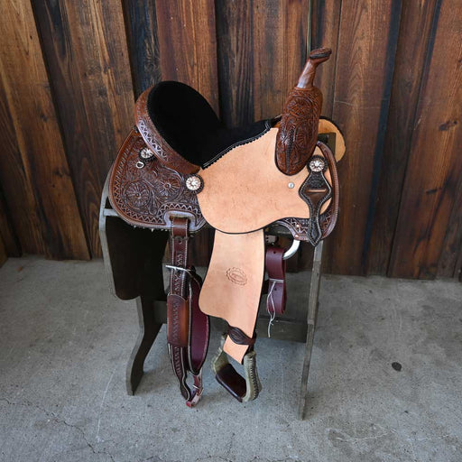 13" TESKEY'S BARREL SADDLE Saddles - New Teskey's Saddlery