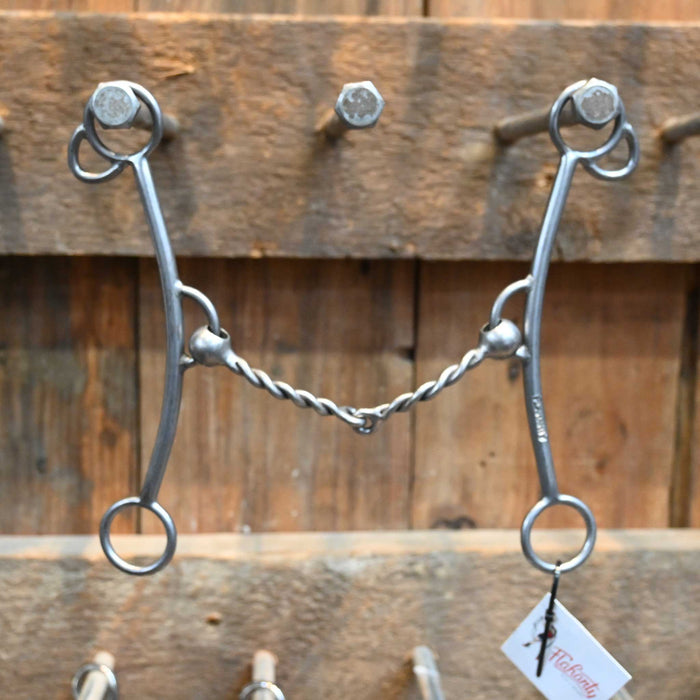 Flaharty Big Duke Twisted Wire Snaffle Bit