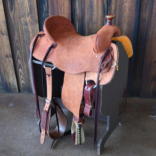 16" TESKEY'S STRIP DOWN RANCH SADDLE Saddles - New Teskey's Saddlery