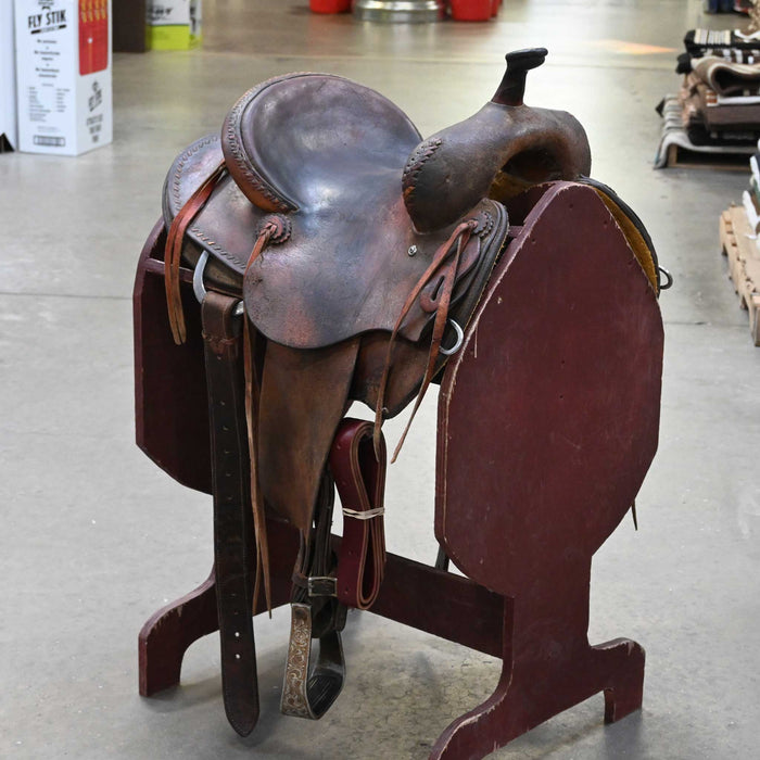 13" USED CACTUS BARREL SADDLE
