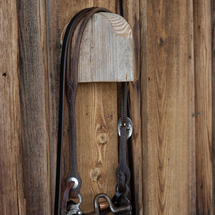 Sonny Silva Solid Port Bridle Rig w/Split Ear Headstall